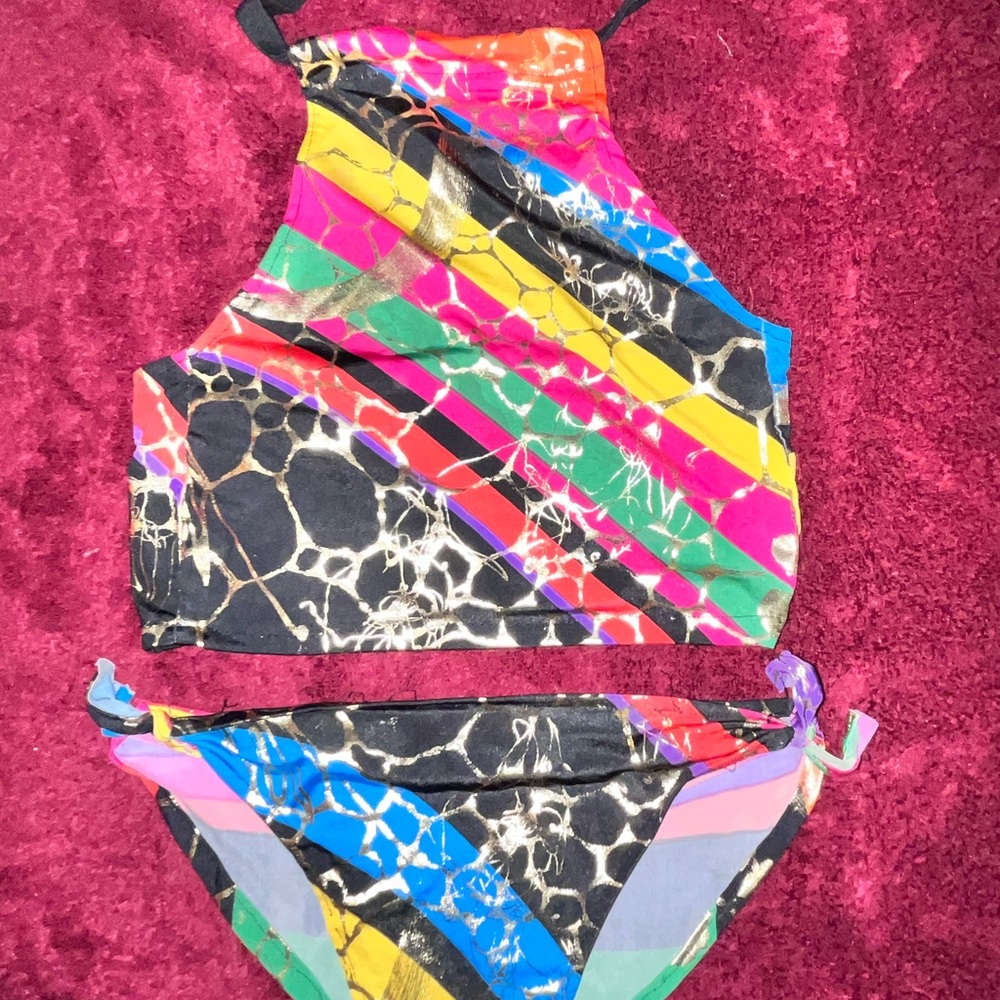 Colorful Women’s Handmade Swim Set